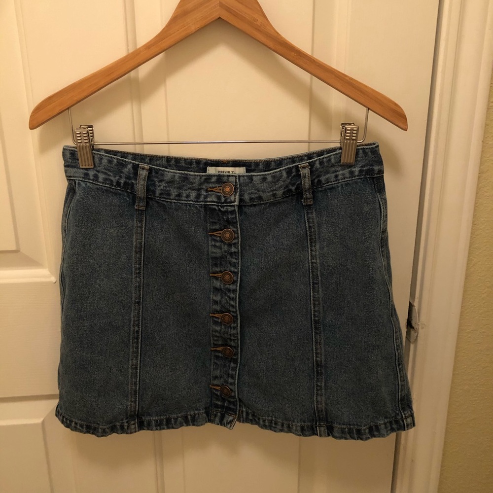 Large Jean Skirt from Forever 21